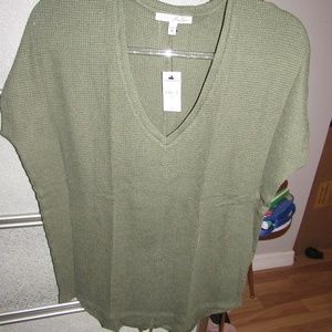 Express Waffle Weave top